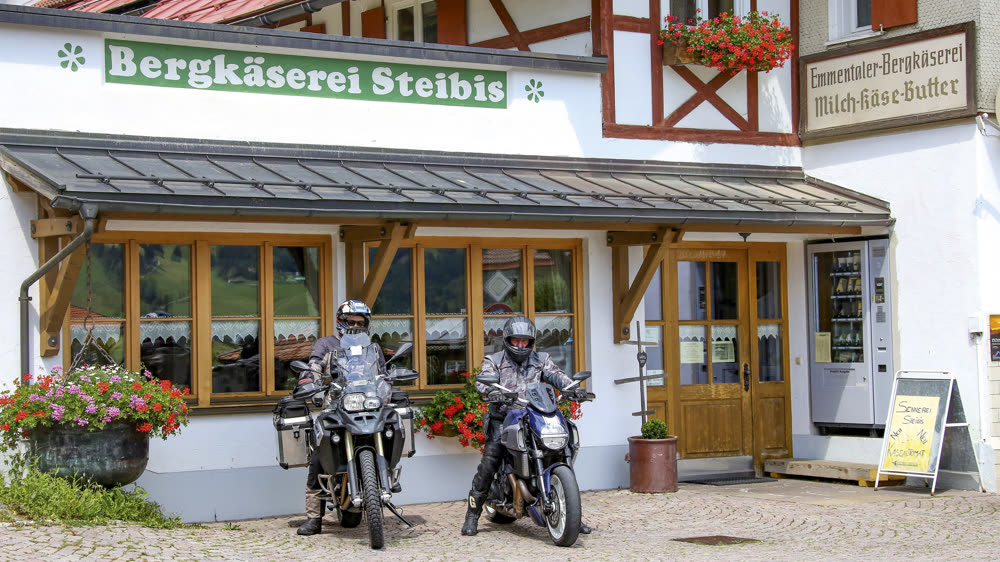 Allgäuer Käse aus Steibis bei Oberstaufen Allgäuer Käse aus Steibis bei Oberstaufen